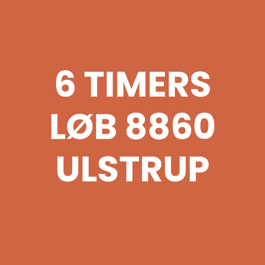 6 timers løb 8860 Ulstrup 2023