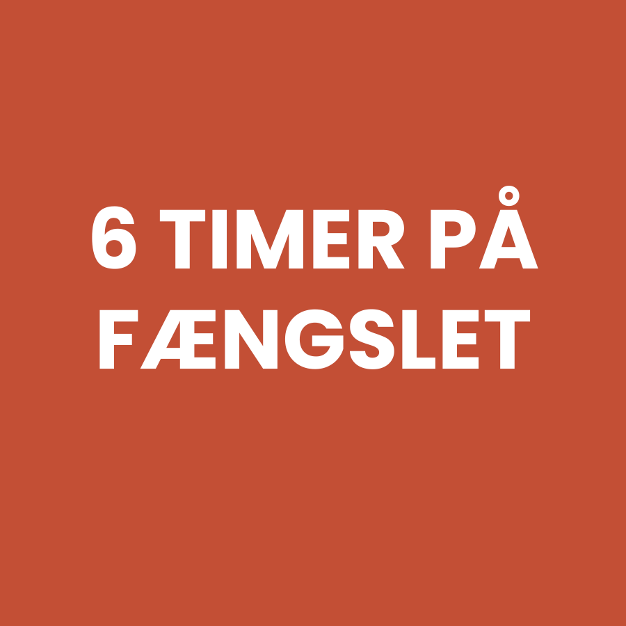 Logo for 6 timer på Fængslet